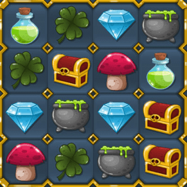 パズルゲーム|集めてつなげて謎の錬金術