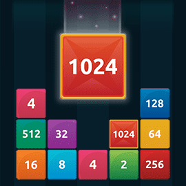 パズルゲーム｜2048ドロップパズル