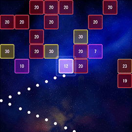 アクションゲーム｜連続ブロック崩し