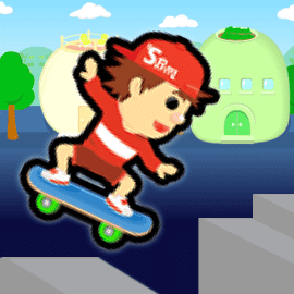 アクションゲーム｜スケボーマン