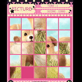 パズルゲーム｜Slide Puzzle