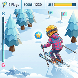 スポーツゲーム｜モーグル